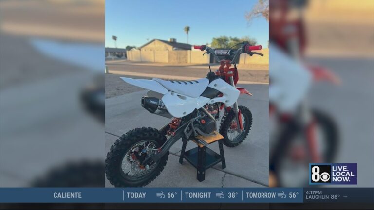 Las Vegas area mechanic asking for help finding stolen custom motorbike