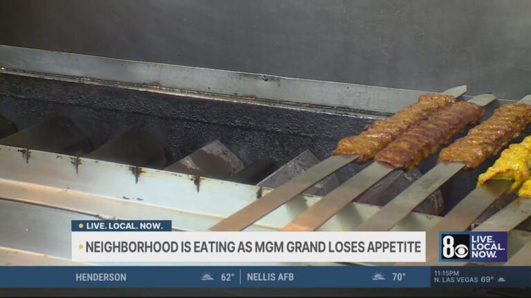 Las Vegas buffet wins over neighborhood as MGM Grand loses appetite