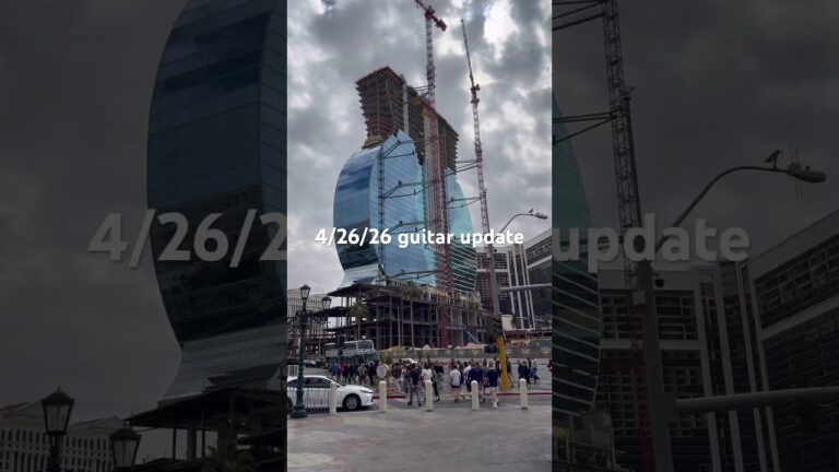 Las Vegas guitar update 4/26/26 ￼