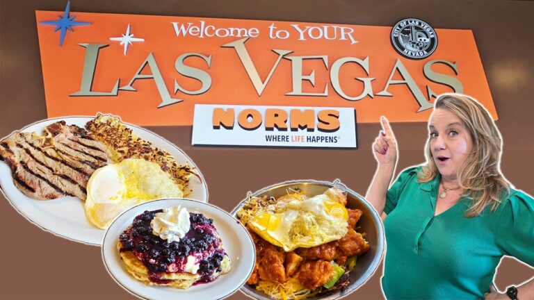 Las Vegas has a MASSIVE 1lb Porterhouse STEAK & EGGS only $25