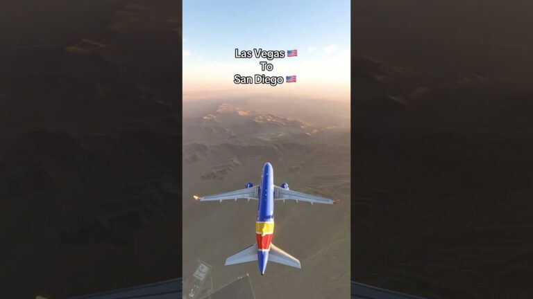Las Vegas 🇺🇸 to San Diego 🇺🇸 #msfs #aviation