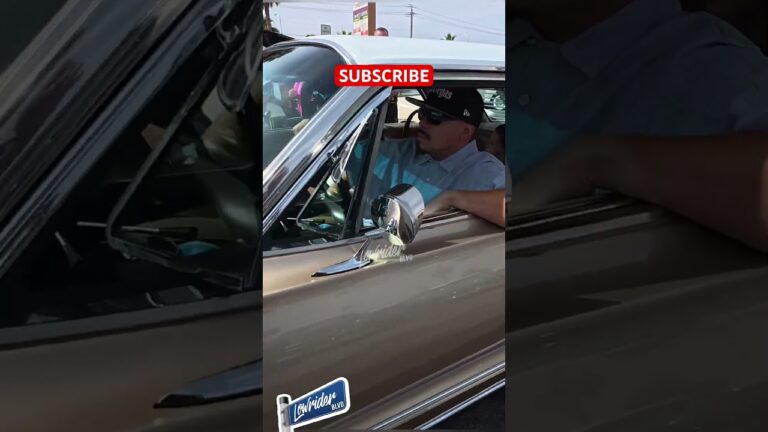 Lowriders & Coffee Car Meet In Las Vegas 🔥 #lasvegas (Lowrider Blvd)