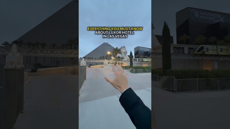 Luxor Hotel in Las Vegas – Everything You Need To Know #vegas #lasvegas