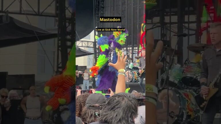 Mastodon Live at Sick New World 2026 in Las Vegas – Sludge Metal