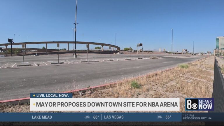 Mayor proposes downtown Las Vegas location for NBA expansion team 