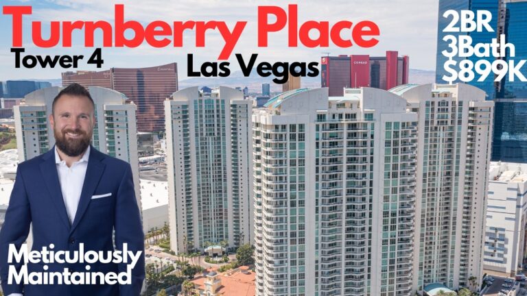 Meticulous Turnberry Place 2BR Condo – Las Vegas Real Estate