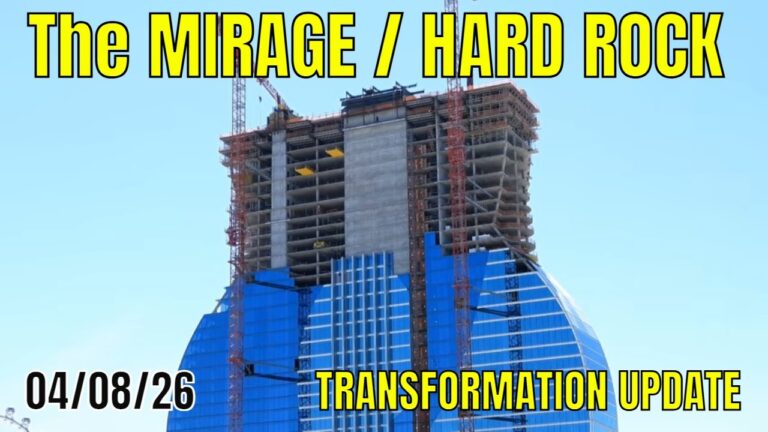 Mirage to Hard Rock Hotel Transformation Update 04 08 2026
