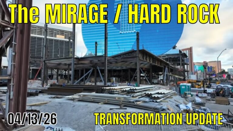 Mirage to Hard Rock Hotel Transformation Update 04 13 2026