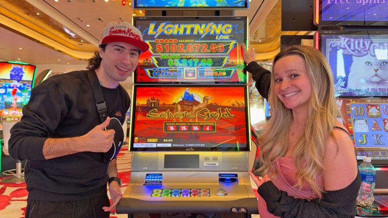 My BIGGEST Jackpot Ever On High Limit Lightning Link Slots!