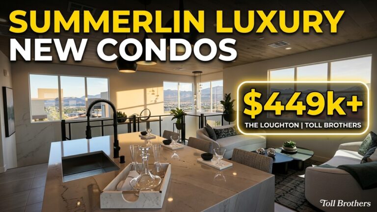 New Luxury Condos for Sale Summerlin Las Vegas | The Loughton by Toll Brothers – $509k+