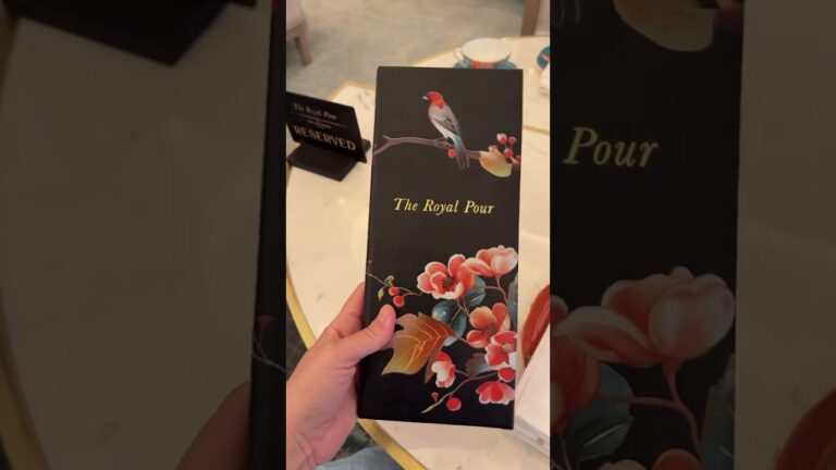 New in Las Vegas: The Royal Pour 👑 Afternoon tea just got a serious upgrade at Crockfords Las