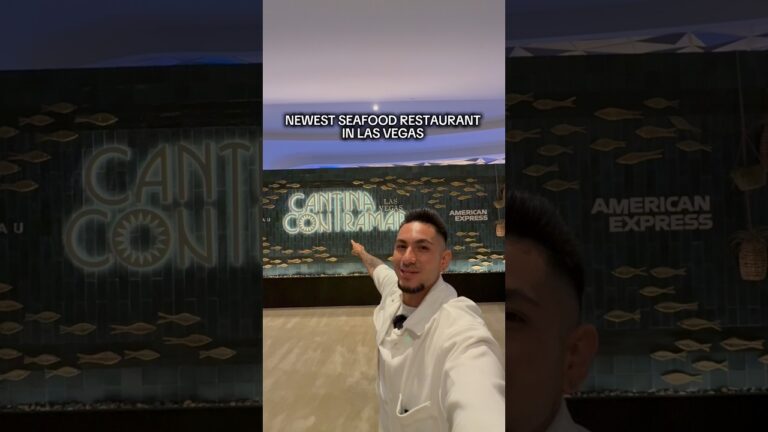 Newest Seafood Restaurant in Las Vegas! 🐟 #HostedByFontainebleau
