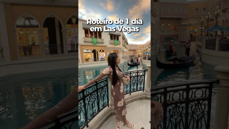O QUE FAZER EM UM DIA EM LAS VEGAS: ROTEIRO DE 1 DIA INTEIRO! #lasvegas