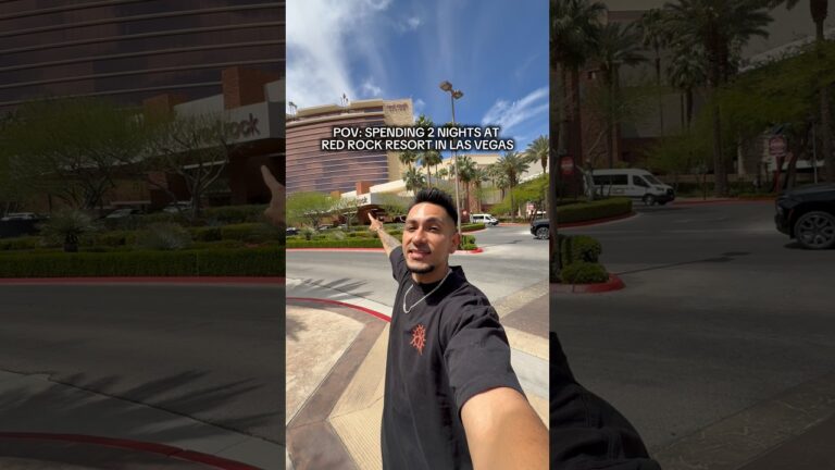 POV: SPENDING 2 NIGHTS AT RED ROCK RESORT IN LAS VEGAS #HostedByRedRock