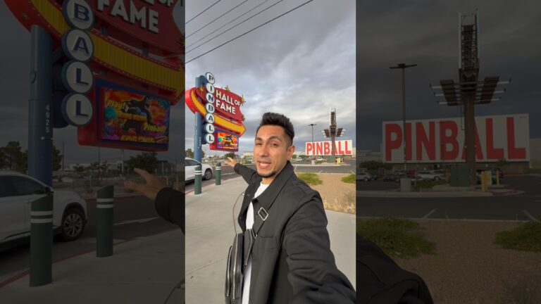 Pinball Hall Of Fame in Las Vegas!! #lasvegas #vegas