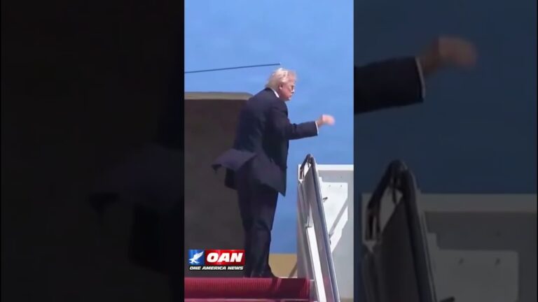 President Trump departs Washington, D C , enroute to Las Vegas