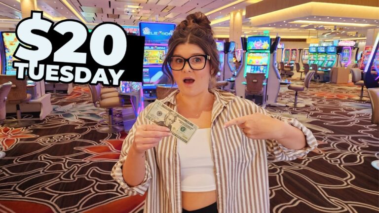 Putting The $20 Slot Strategy To The Test in Vegas!