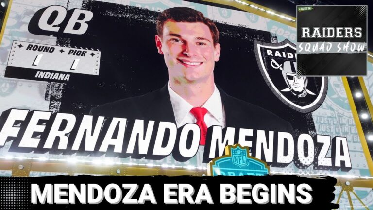 RAIDERS SQUAD SHOW: Las Vegas RAIDERS Draft Fernando MENDOZA #1 Overall | Full REACTION & Breakdown