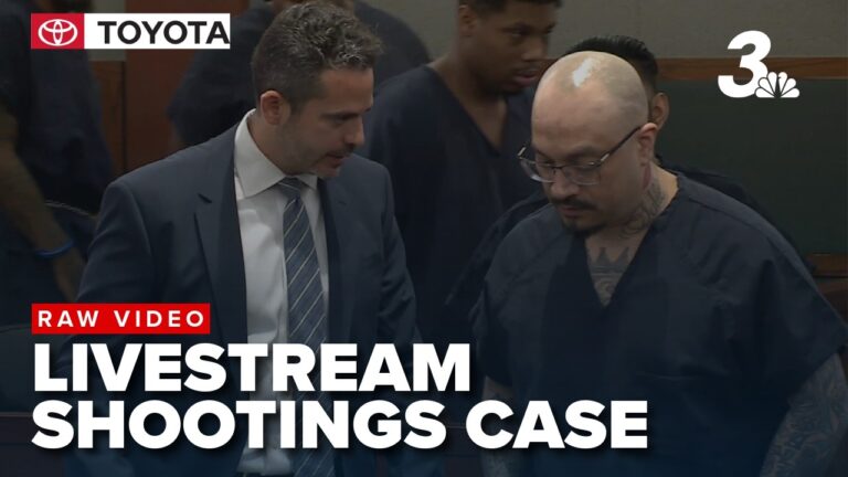RAW VIDEO: Suspect charged with killing livestreaming couple on Las Vegas Strip in court