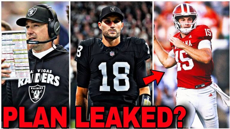 Raiders QB Kirk Cousins ACCIDENTALLY REVEALS Draft Plan…