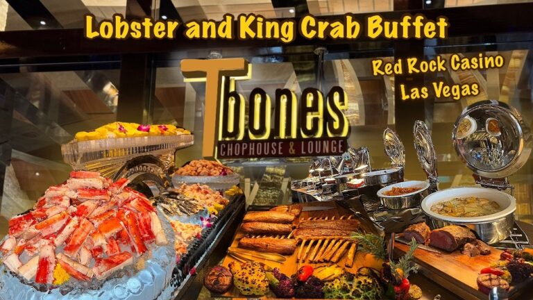 Red Rock Resort Holiday Buffet | King Crab, Lobster, Prime Rib & Caviar