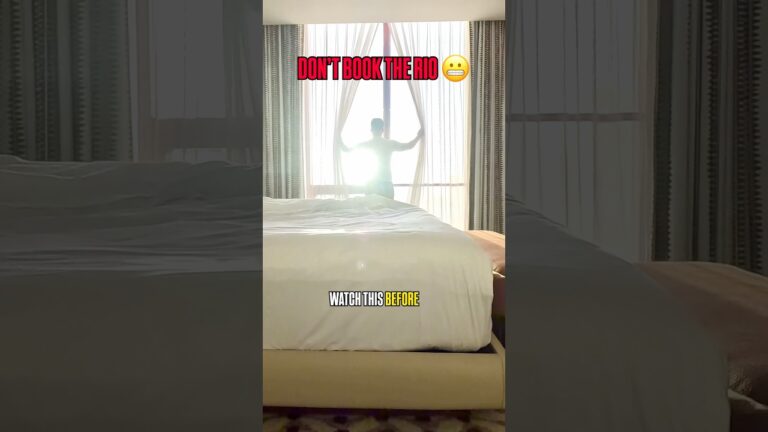 Rio Says Renovated… But Look at This Room 😬 #lasvegas #shorts