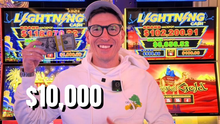 Risking $10,000 Chasing Handpays at FountainBleau Las Vegas