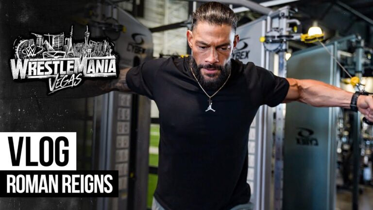 Roman Reigns kicks off WrestleMania Week with Raiders workout: WrestleMania 42 Vlog