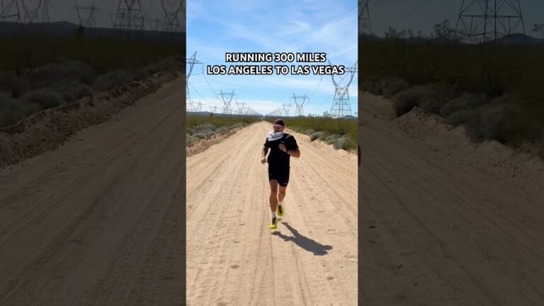 Running 300 Miles from Los Angeles to Las Vegas (The Speed Project)