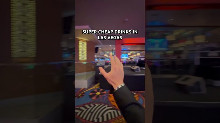 SUPER CHEAP DRINKS IN LAS VEGAS  #lasvegas #vegas (LUXOR HOTEL)