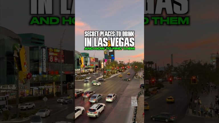 Secret Places To Drink in Las Vegas And How To Find Them #vegas #lasvegas