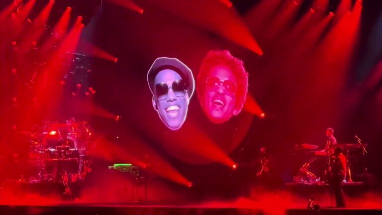 Silk Sonic “Blast Off” and “777” Live in Las Vegas – Opening Night of The Romantic Tour