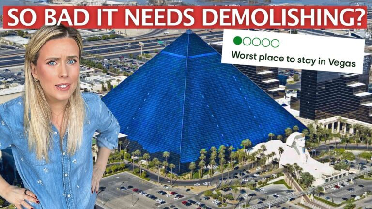 Staying In The Most HATED Hotel in Vegas! Luxor Pyramid Nightmare..
