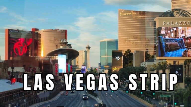 Sunday Evening North Side Walk On The Las Vegas Strip March 2026