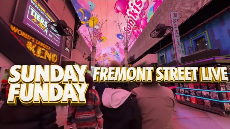 Sunday Funday at Fremont Street Las Vegas
