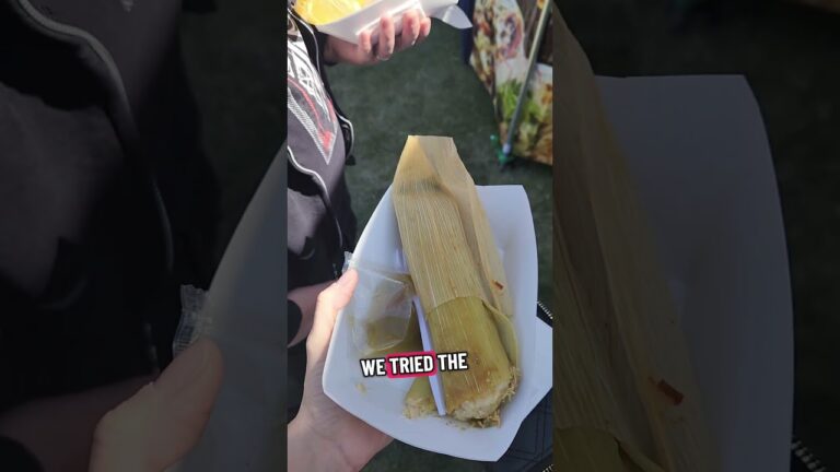 Tacos And Tamales Las Vegas Festival..unexpected tamale!