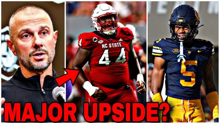 The Raiders Draft HIGH UPSIDE Run Defender Brandon Cleveland + Multiple DBs