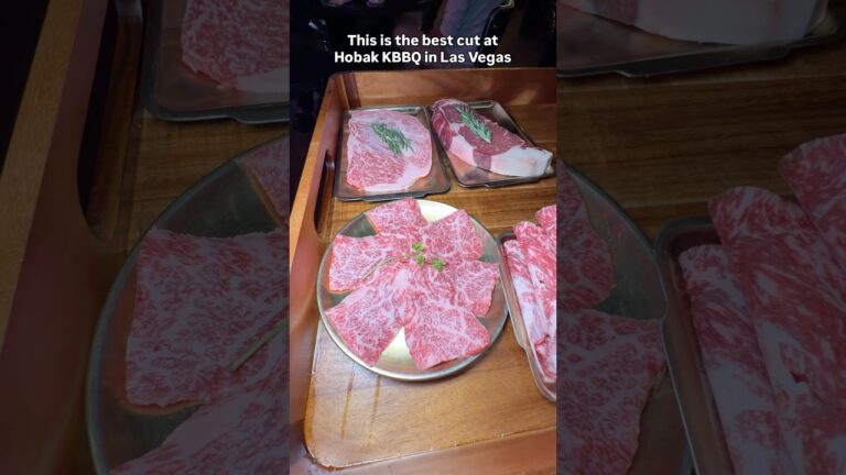 The best cut at Hobak KBBQ in Las Vegas #kbbq #koreanbbq #vegas #lasvegas
