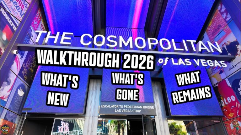 They Ruined The Cosmopolitan Las Vegas NOT OKAY (Full Walkthrough 2026)