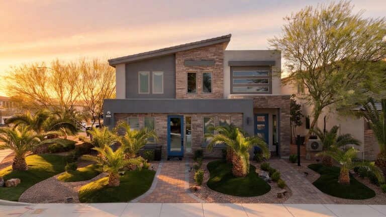 This Las Vegas New Build Has 4 Bedrooms, Low HOA, and a 3-Car Garage