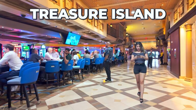 Treasure Island Las Vegas Walk –  April 2026 – Las Vegas Strip
