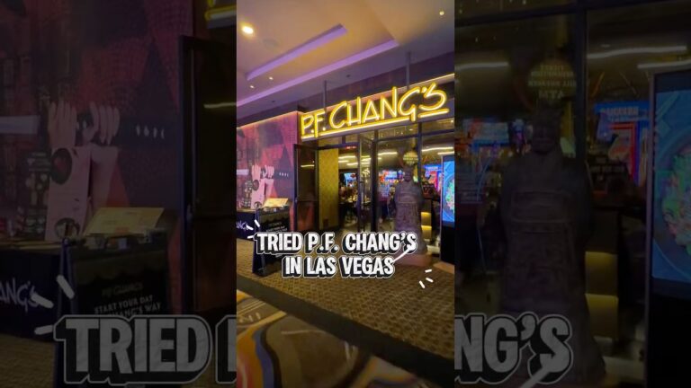 Tried PF Changs in Vegas #Shorts #Vegas #FoodFinds #Travel #foodie