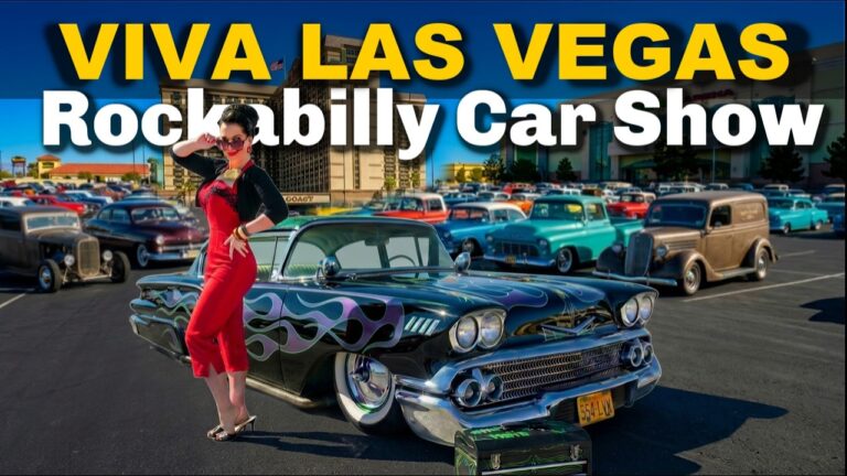 Ultimate Viva Las Vegas Classic Car Show | Tour Vintage Cars, Live Music & Custom Builds