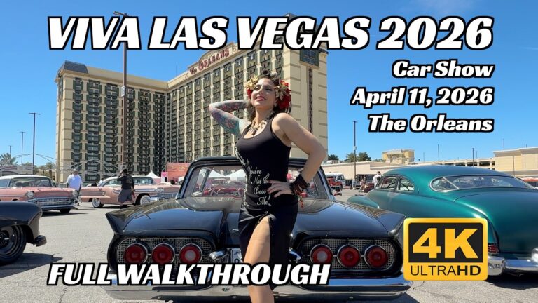VIVA LAS VEGAS 2026 | Rockabilly Weekend Car Show | Hot Rods, Classics, Customs & MORE!