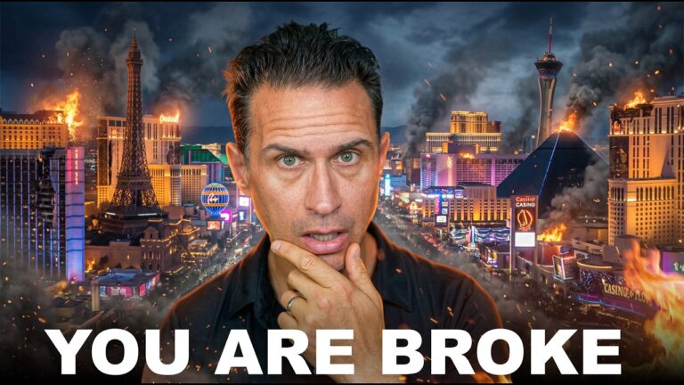 Vegas Economy is COLLAPSING. Why Making $200K makes you a FAILURE in America now.