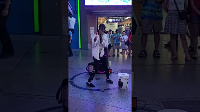 WHO ROCKS Las Vegas Like Michael Jackson? #subscribe #michaeljackson #dance #music #video #shorts