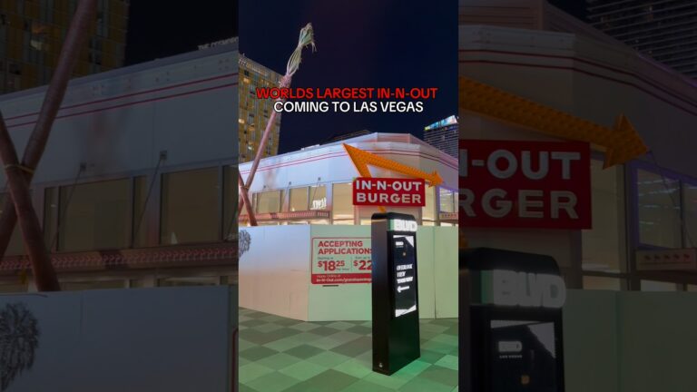 WORLDS LARGEST IN-N-OUT COMING TO LAS VEGAS