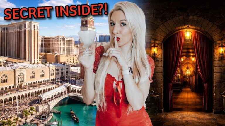 We Found a Hidden SECRET Inside The Venetian Las Vegas 🤫 Free Burlesque TOP Dinner & Speakeasy