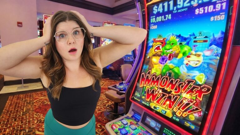 We Hit BIG on the New RAMPAGE Slot Machine in Las Vegas!