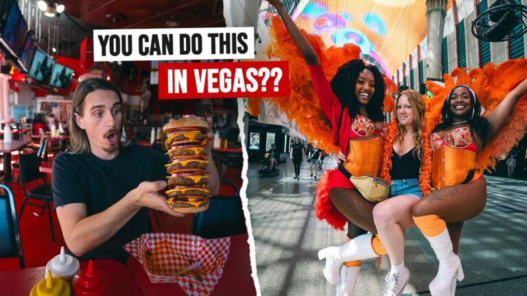 We Spent 48 Hours Doing ONLY The WEIRDEST Things in Las Vegas!